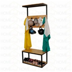 Kệ sắt để giày và treo mũ bảo hiểm giá rẻ KGS12