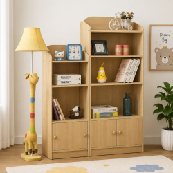 Tủ kệ sách gỗ công nghiệp để đồ nhỏ gọn cho bé TKG08