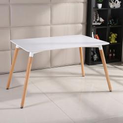 Bàn cafe gỗ chữ nhật tiếp khách Eames đẹp hiện đại BCF05