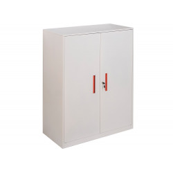 Tủ sắt thấp TU12D The One cánh mở sơn trắng để tài liệu văn phòng hiện đại