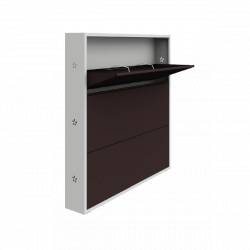 Tủ sắt đựng giày dép cánh lật thông minh loại lớn rộng 100cm Xuân Hòa CA-SH-02