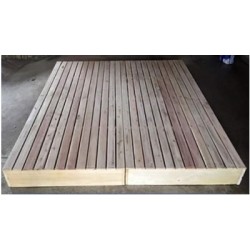 Giát giường hộp gỗ tự nhiên KT: 160x200cm