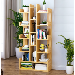 Giá kệ sách gỗ đứng đẹp hình cây KSG04