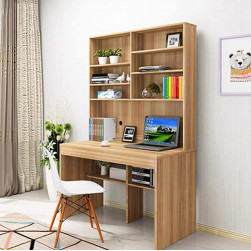 Bàn học sinh kèm kệ sách BGK34 – Bàn máy tính hiện đại, tiện dụng, tiết kiệm không gian
