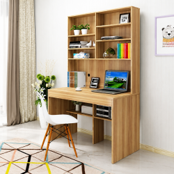 Bàn Học Liền Giá Sách Gỗ Tiện Dụng BGK34
