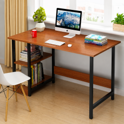 Bàn gỗ chân sắt đơn giản đẹp BSK43
