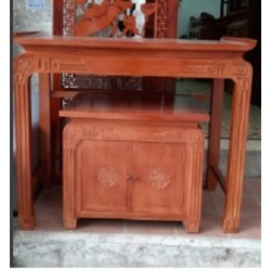 Bàn thờ gia tiên ông bà dài 89cm BTH13