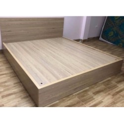 Đóng giường gỗ công nghiệp rộng 1.4 mét GCN02 