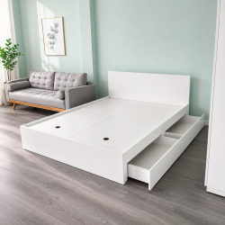 Giường gỗ công nghiệp có ngăn kéo đẹp giá rẻ GCN10