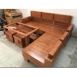 Bộ bàn ghế sofa gỗ giá rẻ BPK03