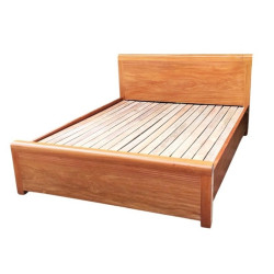 Giường ngủ gỗ xoan đào bắc (xoan ta), giát nan tự nhiên đẹp giá rẻ GGN01