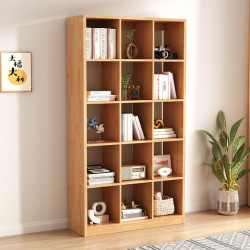 Giá kệ sách đứng, kệ sách để sàn bằng gỗ công nghiệp hiện đại KSG14