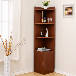 Tủ kệ góc trang trí để sách bằng gỗ thiết kế đơn giản đẹp KSG25