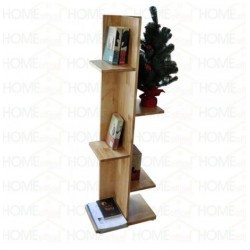 Kệ gỗ trang trí đứng để sách hiện đại KSG34