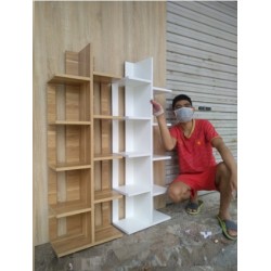 Kệ gỗ đứng để đồ trang trí giá rẻ KSG48