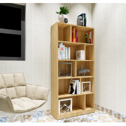Kệ để sách đứng bằng gỗ rộng 80cm KSG59