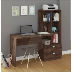 Bàn học gỗ có kệ sách liền bàn BGK39