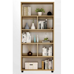 Kệ sách trang trí có bánh xe di chuyển KGX05