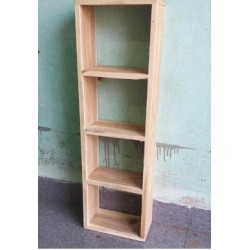 Kệ gỗ thịt để sách và đồ trang trí KSG76