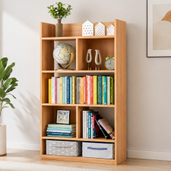 Kệ sách gỗ đứng cho văn phòng rộng 80cm KSG81