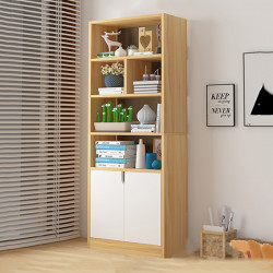 Tủ kệ sách gỗ văn phòng rộng 55cm nhỏ gọn hiện đại KSG83