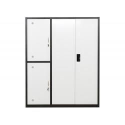 Tủ sắt TU09K3E The One 3 khoang thép dày an toàn khoá điện tử locker cao cấp