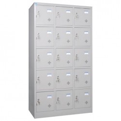 Tủ sắt locker đựng hồ sơ tài liệu Hòa Phát 15 khoang cánh mở TU985-3K