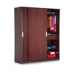 Mẫu tủ quần áo cửa lùa 2 cánh gỗ công nghiệp TQA30