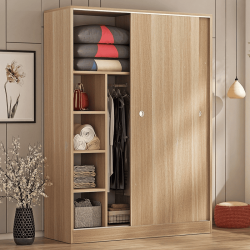 Tủ quần áo gỗ 2 cánh lùa đẹp giá rẻ TQA33