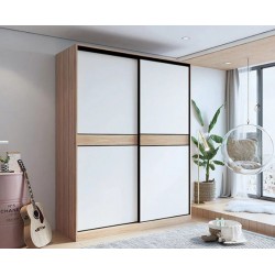 Tủ quần áo gỗ công nghiệp 2 cánh lùa hiện đại giá tốt TQA41