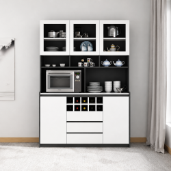 Tủ gỗ đựng lò vi sóng và bát đĩa nhà bếp KVS39