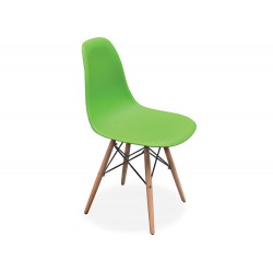 Ghế tựa G44 The One khung gỗ đệm tựa nhựa cho quán cafe, hàng ăn, gia đình