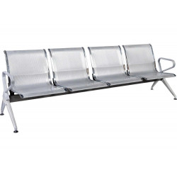 Ghế chờ chân nhôm đúc khung thép sơn kết hợp mạ Ni-Cr The One GPC06