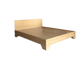 Giường ngủ gỗ công nghiệp cho 2 người nằm rộng 1,8m chân cao GCN30.1