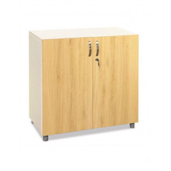 Tủ tài liệu sắt cánh gỗ thấp Nội thất 190 TSG02-2