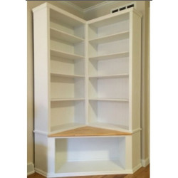 Tủ kệ góc gỗ đựng đồ trang trí hoặc trưng bày sản phẩm KSG107