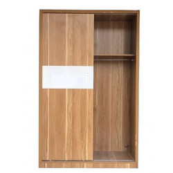 Mẫu tủ gỗ đựng quần áo cánh cửa lùa rộng 1m2 giá rẻ TQA55