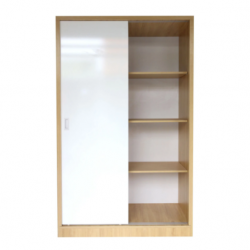 Tủ quần áo 2 cánh lùa nhỏ gọn đơn giản giá rẻ TQA57