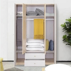 Tủ áo gỗ 3 khoang cánh mở rộng 1m50 cao 2m TQA71