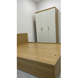 combo giường tủ gỗ công nghiệp phòng ngủ giá rẻ COMBOGT01