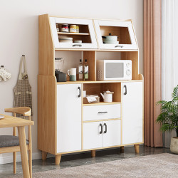 Tủ kệ để đồ dùng nhà bếp bằng gỗ công nghiệp KVS43