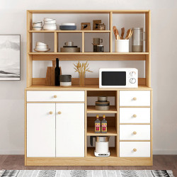Tủ kệ gỗ công nghiệp để đồ dùng nhà bếp KVS45