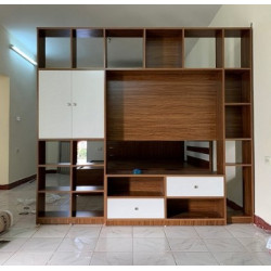 Kệ gỗ công nghiệp để tivi và để đồ phòng khách KST07