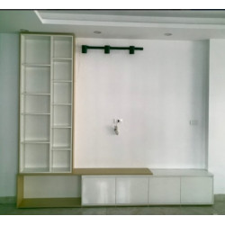 Kệ gỗ để đồ và để tivi trang trí phòng khách  KST08