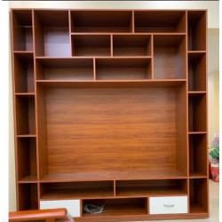 Kệ tivi gỗ công nghiệp để đồ trang trí phòng khách  KST09