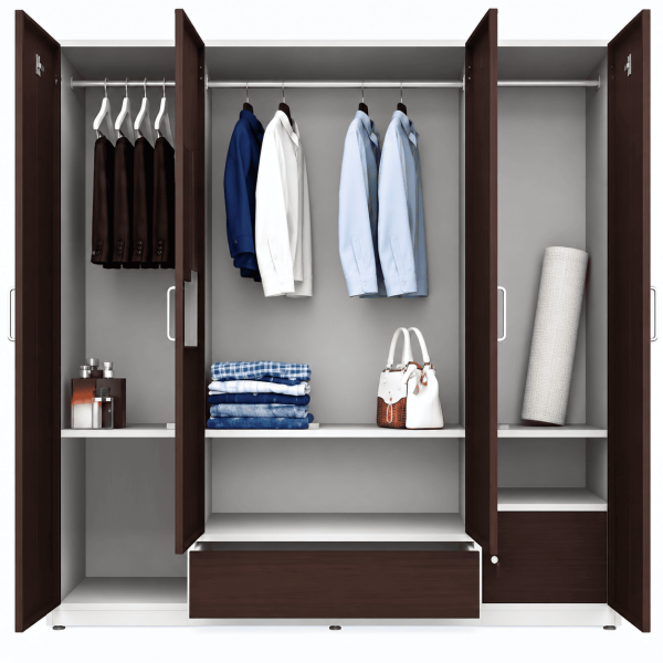 Tủ quần áo sắt Xuân Hòa CA-8A-LG 4 cánh rộng 180cm