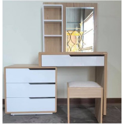 Bàn phấn gỗ trang điểm rút gọn thông minh BTĐ17