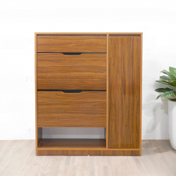 Tủ giày gỗ thông minh ngăn kéo cánh lật KĐG32