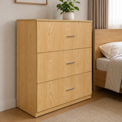 Tủ 3 ngăn kéo để đồ gỗ công nghiệp hiện đại TNK02