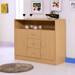 Tủ gỗ để đồ nhà bếp cánh mở giá xưởng KVS56